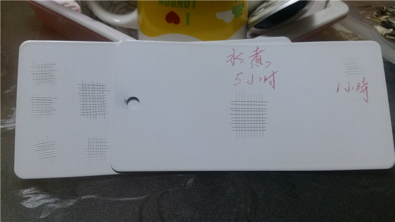 22鋁(lü)合金無(wu)鉻鈍化(hua)水煮試(shi)驗